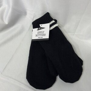 Gertex Knit thick linedMittens Soft Warm Stretchy One Size Fits Most  gloves
